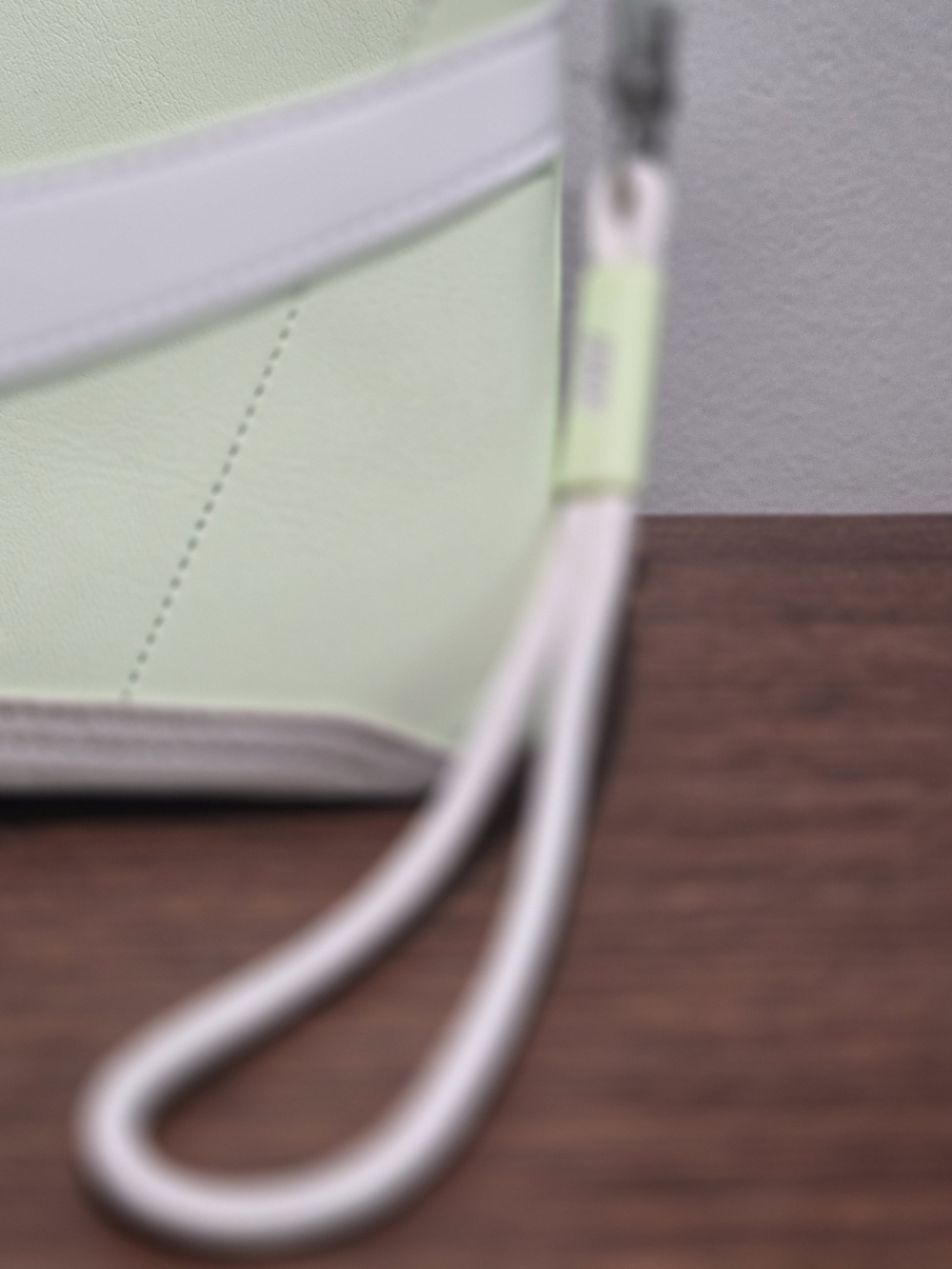 Nike Green Swoosh Wristlet Pouch - Picture 7 of 10